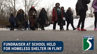 Fundraiser at school held for homeless shelter in Flint