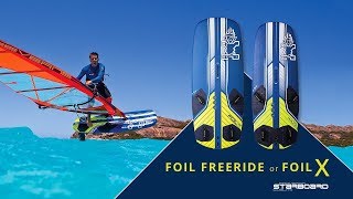 Starboard Foil X \u0026 Foil Freeride 2020