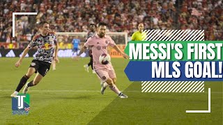 HIGHLIGHTS | 🐐 Lionel Messi SCORES first MLS GOAL | New York Red Bulls 0-2 Inter Miami CF |