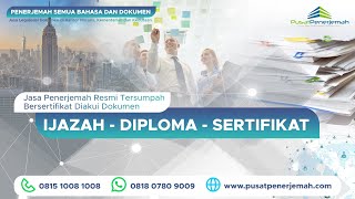 Penerjemah Penterjemah Translator Tersumpah Ijazah Akademi