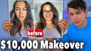 My Stylish Husband Gives Me A Makeover! ($10,000 dollars!)