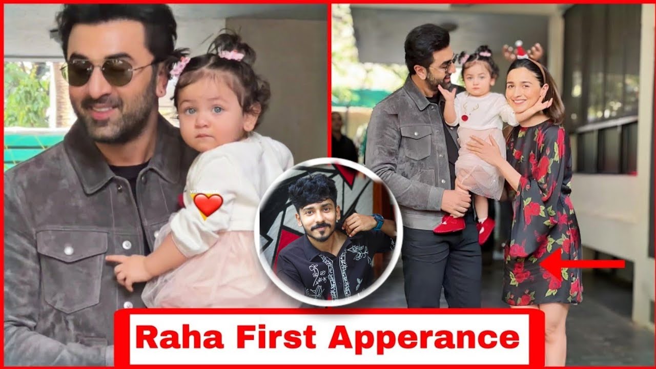 Raha FIRST VIDEO In Public With Father Ranbir Kapoor And Mom Alia Bhatt ...