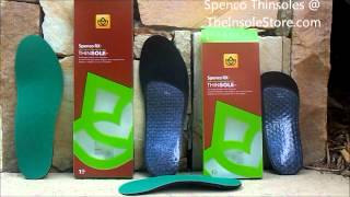 Spenco Thinsole Orthotic Arch Supports Review @ TheInsoleStore.com