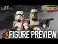 Hot Toys Ahsoka Captain Enoch and Night Trooper - Figure Preview Episode 273