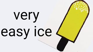 How to draw a ice cream step by step easy drwing | for kids drawing