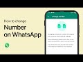How To Change Your Phone Number on WhatsApp