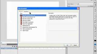 atomictraining.com | Flash CS4 Training - Creating a Flash Document from a Template