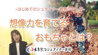 【シュタイナー教育】子どもの想像力が育つおもちゃとは？　~はじめてのシュタイナー教育シリーズ~　（５）