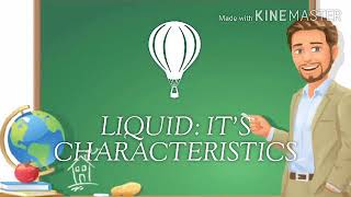 Characteristics of a Liquid. (Science Grade 3)