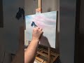 Cold 🥶 Bob Ross Style Landscape #art #artist #painting #artshorts #arts #fun #short #youtubeshorts