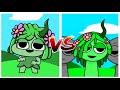 귀여운 스프런키 VS 호러 스프런키 [ Incredibox Kawaii SPRUNKI VS Horror version SPRUNKI ]