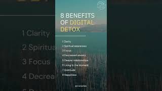 Benefits of Digital detox | What is digital detox? | Reasons to Do a Digital Detox | ManoShala