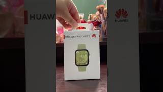 Unboxing Huawei Watch Fit Me 3 in Green 💚 #huawei #huaweiwatchfit3 #unboxing #huaweismartwatch