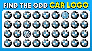 Find the ODD One Out ✅🚘 - Car Brand Logo Challenge | 60 levels