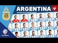 🇦🇷 ARGENTINA SQUAD COPA AMERICA 2024 - ARGENTINA 29 MAN PLAYERS SQUAD DEPTH 2024