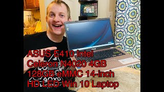 ASUS E410 Intel Celeron N4020 Unboxing and Review