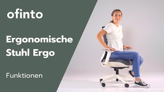 Ergonomischer Bürostuhl Ergo | Funktionsvideo