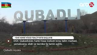 Ermənistanla sərhəddə yeni hərbi hissə fəaliyyətə başladı - ARB24 (Xəbərlər)