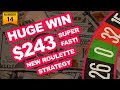 HUGE WIN NEW ROULETTE STRATEGY - Bet With MO