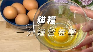 [1分鐘營養學] 雞蛋知多啲1 (連字幕)