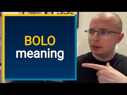 What does bolo mean in Honduras?