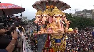 ఆలస్యం కానున్న ఖైరతాబాద్ గణేశ్ నిమర్జనం | Khairatabad Ganesh Nimajjanam 2022 | News18