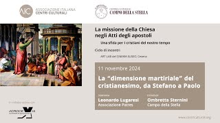 La missione della Chiesa negli Atti degli Apostoli - Parte 3