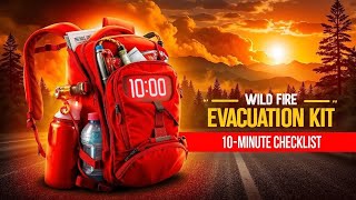 Wildfire Evacuation Kit — 10-Minute Go-Bag Checklist (Pack THIS!)