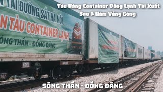 Khai Trương Đoàn Tàu Hàng Container Đông Lạnh HH18/19 Hành Trình Sóng Thần - Đồng Đăng (16/7/2023)