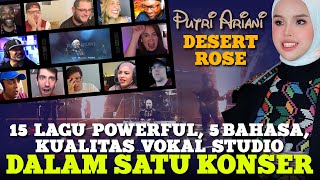 DILUAR BATAS NORMAL MANUSIA - PUTRI ARIANI DESSERT ROSE LIVE PERFORM REACTION COMPILATION