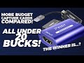 More Budget Capture Cards Compared! (Tech Review)