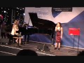 'Stay Positive' performed live at Wales Millennium Centre.(Canolfan Mileniwm Cymru).