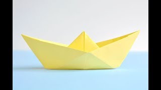 How to make a Paper Boat