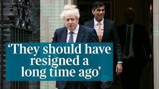 Rishi Sunak and Sajid Javid resign, leaving Boris Johnson’s leadership in peril