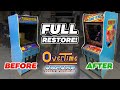 Donkey Kong arcade restoration retrospective 🦧 🛠️ plus gameplay practice for high score tournament