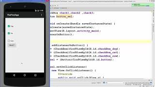 Android Tutorial for Beginners 9 Android Checkbox Basics and Example