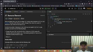 LeetCode 27 | Remove Element | Two Pointer C++ Solution