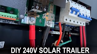 240v DIY Solar Electric Panel | Step by Step