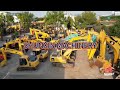 SHUNXIN MACHINERY USED EXCAVATOR YARD.