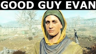 Fallout 4 Nuka World - Meet Good Guy Evan At Evan's Home
