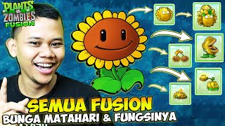 VERSI PANJANG Semua Gabungan Sun Flower & Fungsinya di Plants VS Zombie Hybird Fusion