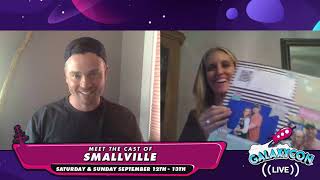 Video Chat with the Cast of Smallville Sept 12 - 13 via GalaxyCon Live