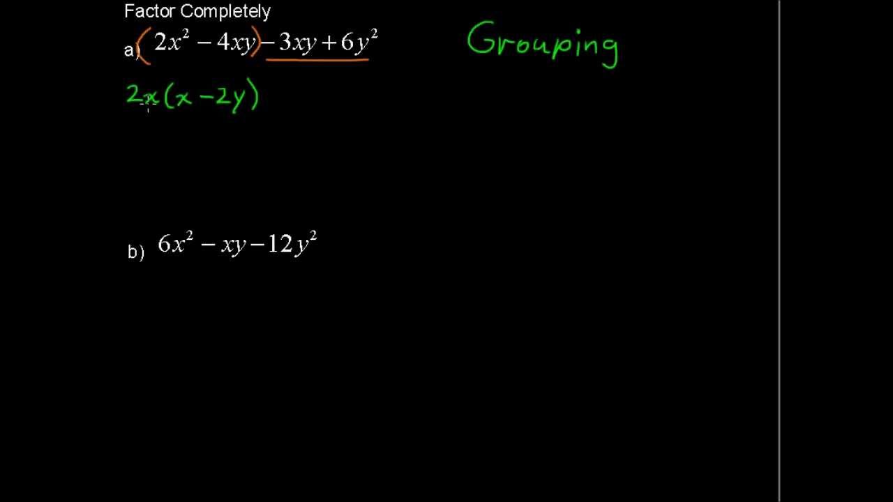 How To Factor Polynomials - Precalculus Tips - YouTube