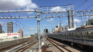 西武池袋線、練馬駅到着