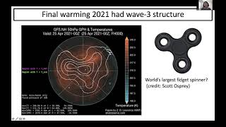 Amy Butler: Characteristics of final stratospheric warmings