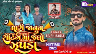 સેટિંગ માં જેલો તો નોના નોના ઝુંપડા || TEJSH BARIA NIY VIDEO SONG SANJA SANGADA HD VIDEO SONG 2025