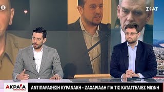 Κυρανάκης - Ζαχαριάδης για παραδικαστικό, παρακολουθήσεις και Μιωνή