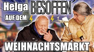 Helga eskaliert auf dem Weihnachtsmarkt🎊🍾... und überrascht Zuschauer an der Haustür🧑‍🎄🎁