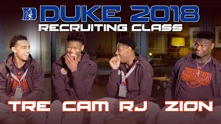 EXCLUSIVE interview with Duke's 2018 top recruiting class