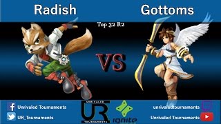 Get Some  Top 32 R2 - Radish (Fox) vs Gottoms  (Pit)